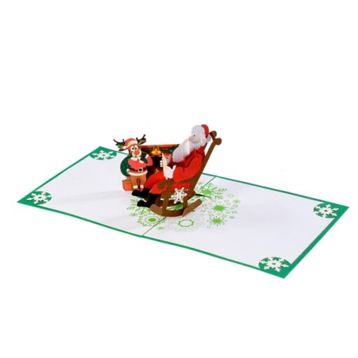 Bulk-Christmas-Santa-Claus-and-reindeer-pop-up-card-supplier-from-Vietnam-03