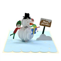 Wholesale-Christmas-Snowman-3D-pop-up-greeting-card-supplier-02
