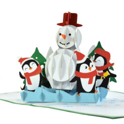 Wholesale-Custom-Snowman-Christmas-3D-card-made-in-Vietnam-01