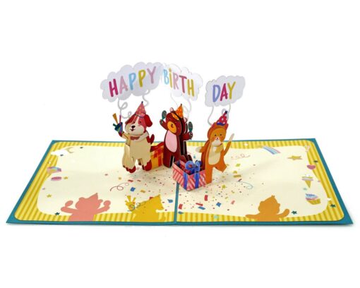Bulk-Animal-Happy-Birthday-3D-Popup-card-manufacturer-03
