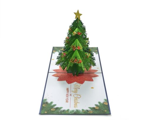 Bulk-Christmas-Pine-Custom-3D-greeting-card-manufacturer-02
