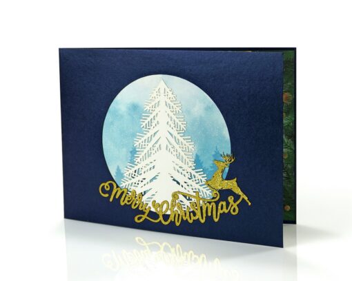 Bulk-Christmas-Pine-Custom-3D-greeting-card-manufacturer-05