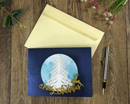 Bulk-Christmas-Pine-Custom-3D-greeting-card-manufacturer-06