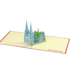 Bulk-Custom-Building-Cologne-Church-3D-popup-card-supplier-03