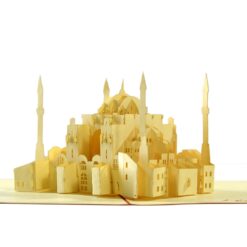 Bulk-Custom-Building-Hagia-Sophia-Church-3D-popup-card-supplier-01