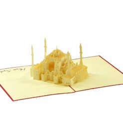 Bulk-Custom-Building-Hagia-Sophia-Church-3D-popup-card-supplier-03