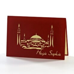 Bulk-Custom-Building-Hagia-Sophia-Church-3D-popup-card-supplier-04