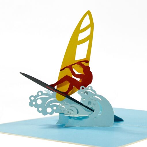 Bulk-Happy-Holidays-Custom-windsurfing-3D-card-supplier-01