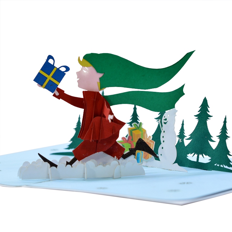 Christmas-Elf-popup-card-3D