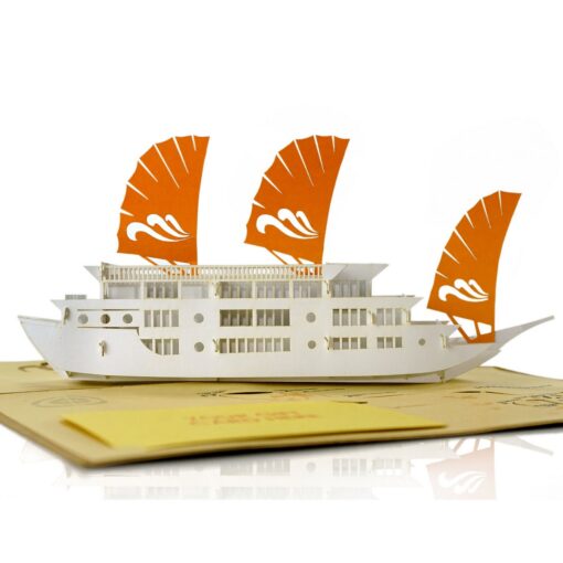 Custom-gift-3D-Pop-up-cards-for-business-Cruising-Paradise-Vietnam-01