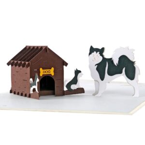 Cute-Husky-Dog-manufactured-by-HMG-wholesale-greeting-card-distributor-HMG-Pop-Up-Paper-1