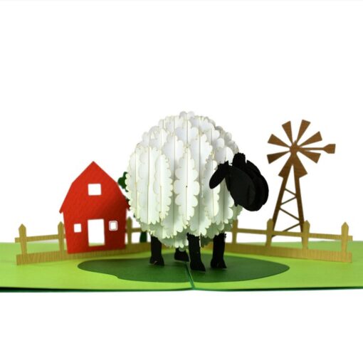 Wholesale-Animal-Sheep-3D-pop-up-card-made-in-Vietnam-01