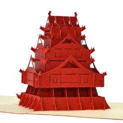 Wholesale-Building-Kumamoto-Castle-Custom-3D-popup-card-Manufacturer-01