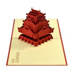 Wholesale-Building-Kumamoto-Castle-Custom-3D-popup-card-Manufacturer-02