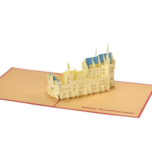 Wholesale-Building-Neuschwanstein-Castle-Custom-3D-popup-card-supplier-03