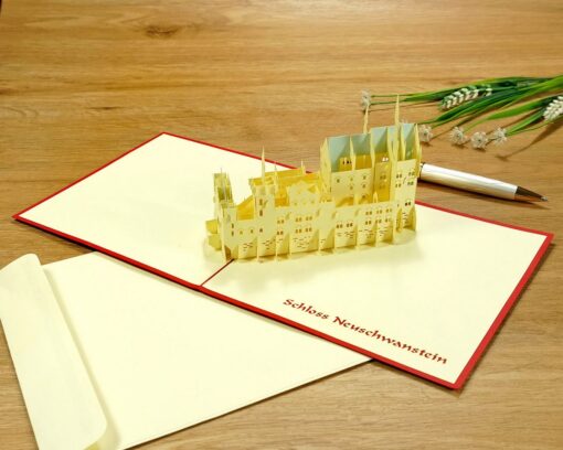 Wholesale-Building-Neuschwanstein-Castle-Custom-3D-popup-card-supplier-05