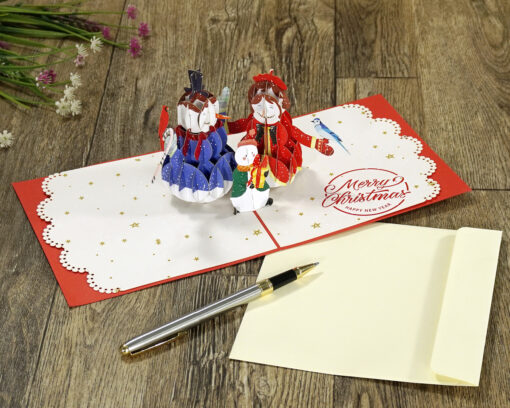 Wholesale-Christmas-Snowman-Custom-3D-card-made-in-Vietnam-05