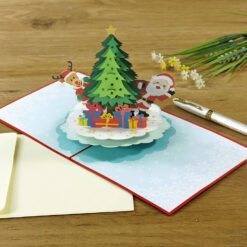 Wholesale-Custom-Christmas-Reindeer-Santa-3D-card-From-Vietnam-05