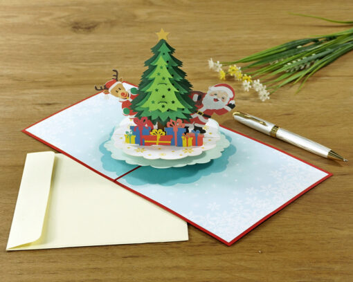 Wholesale-Custom-Christmas-Reindeer-Santa-3D-card-From-Vietnam-05