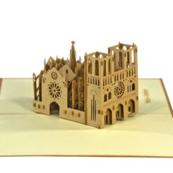 Wholesale-Famous-Building-Hanoi-Church-3D-card-supplier-02