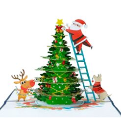 Wholesale-Santa-Claus-Custom-Design-3D-greeting-popup-card-01
