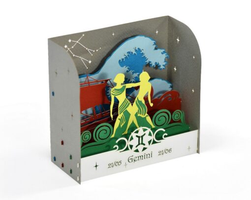 Wholesale-Zodiac-Gemini-Custom-3D-Pop-up-cards-supplier-02
