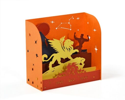 Wholesale-Zodiac-Leo-3D-greeting-pop-up-cards-manufacturer-02