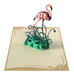 Bulk-Animal-Flamingo-Custom-3D-greeting-card-made-in-Vietnam-02