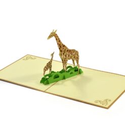 Bulk-Animal-Giraffe-Custom-3D-pop-up-card-manufacture-03