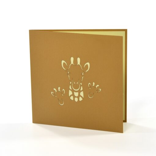 Bulk-Animal-Giraffe-Custom-3D-pop-up-card-manufacture-04