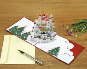 Bulk-Christmas-Custom-Castle-3D-pop-up-manufacturer-05