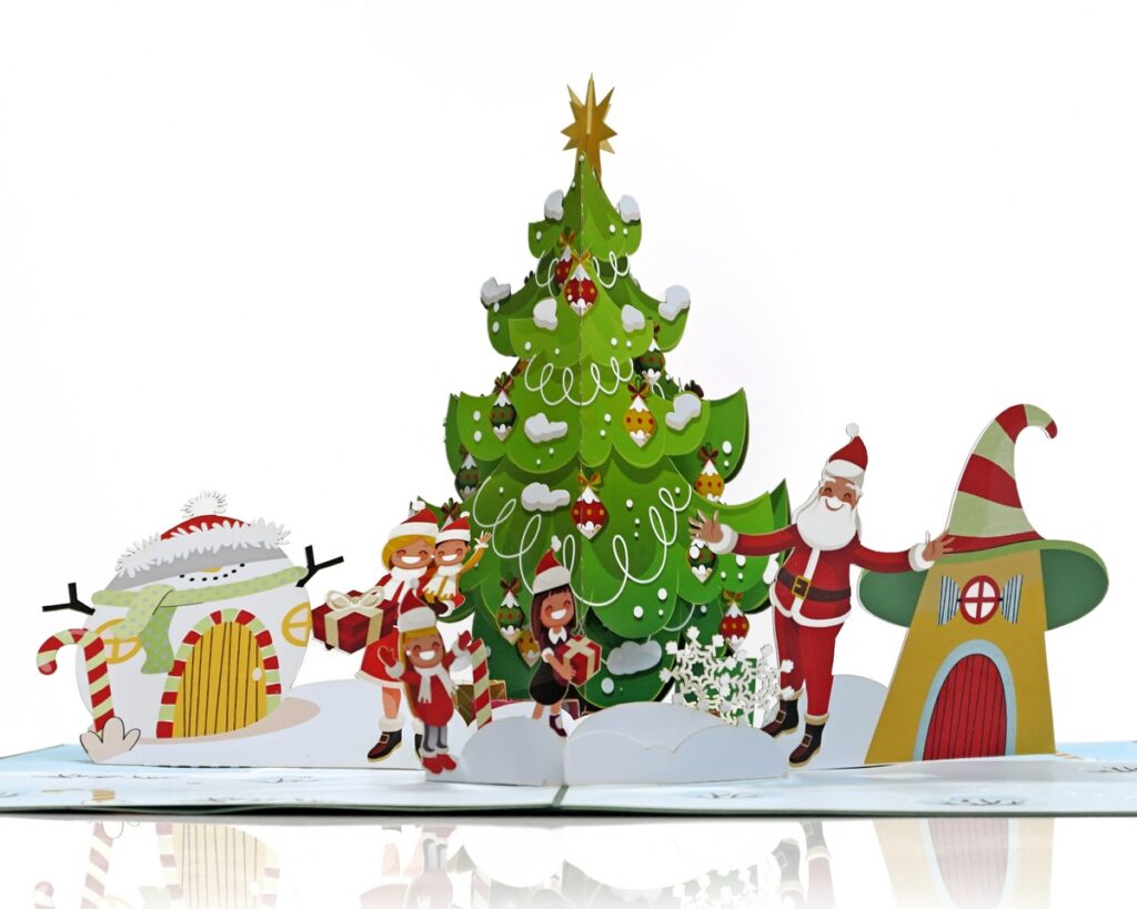 Bulk-Merry-Christmas-Pine-tree-3D-greeting-card-manufacturer-02