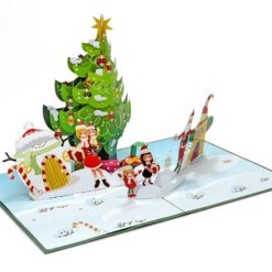 Bulk-Merry-Christmas-Pine-tree-3D-greeting-card-manufacturer-04