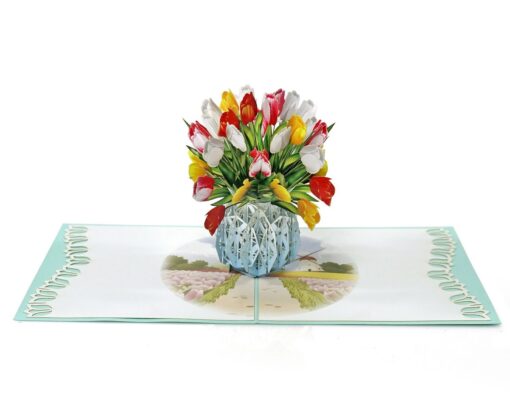 Wholesale-Flower-Tulip-Custom-3D-pop-up-cards-supplier-04