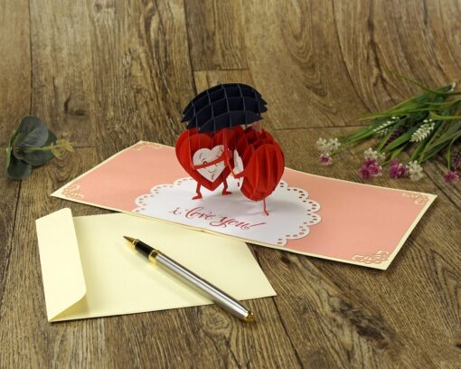 Wholesale-Red-Love-heart-3D-popup-card-manufacturer-04