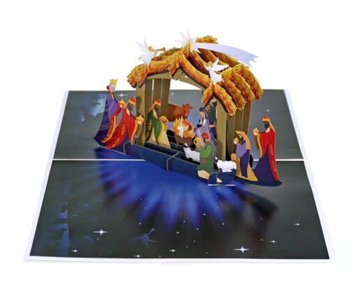 Wholesale-The Night-That-Christ-Born-Custom-3D-card-02