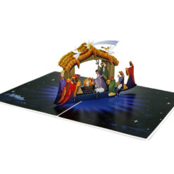 Wholesale-The Night-That-Christ-Born-Custom-3D-card-04