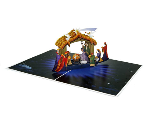 Wholesale-The Night-That-Christ-Born-Custom-3D-card-04