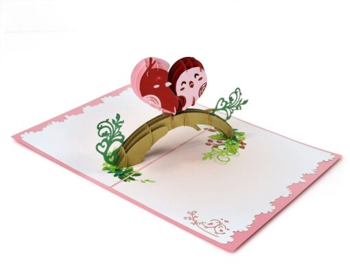 Wholesale-Valentine-Couple-of-Birds-3D-pop-up-card-manufacturer-02