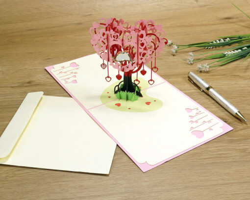 Wholesale-Valentine-Tree-Love-3D-pop-up-card-supplier-05