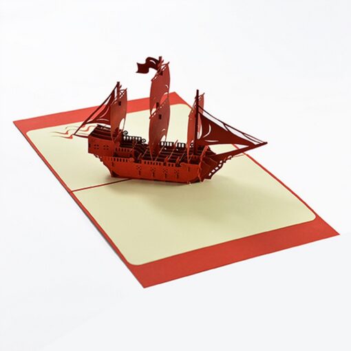 Wholesale-3D-Pop-Up-Gift-Greeting-Card-with-boat-model-supplier-03