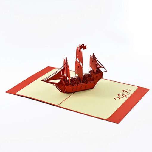 Wholesale-3D-Pop-Up-Gift-Greeting-Card-with-boat-model-supplier-05