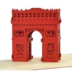Wholesale-Building-3D-Pop-Up-Arc-De-Triomphe-Gift-Greeting-Card-01