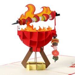 Custom 3D pop-up picnic travel holiday greeting card-01