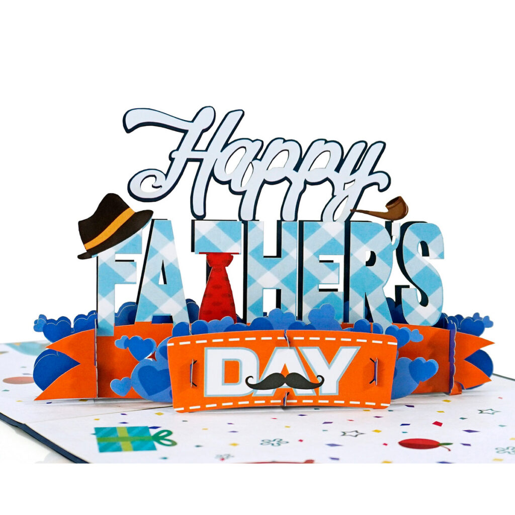 Customized-3D-Pop-Up-Card-to-Happy-Father’s-Day-With-Envelopes-supplier-01