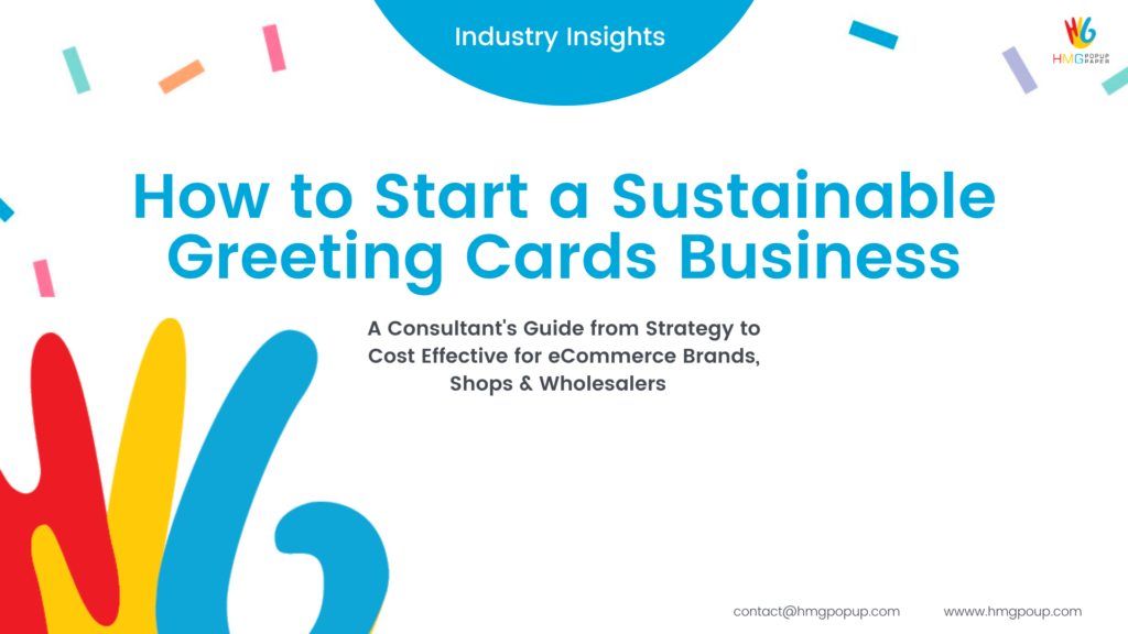 How to Start a Sustainable Greeting Cards Business