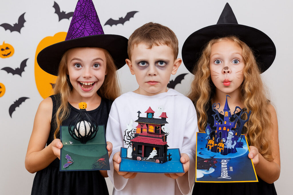 Halloween 3D popup card