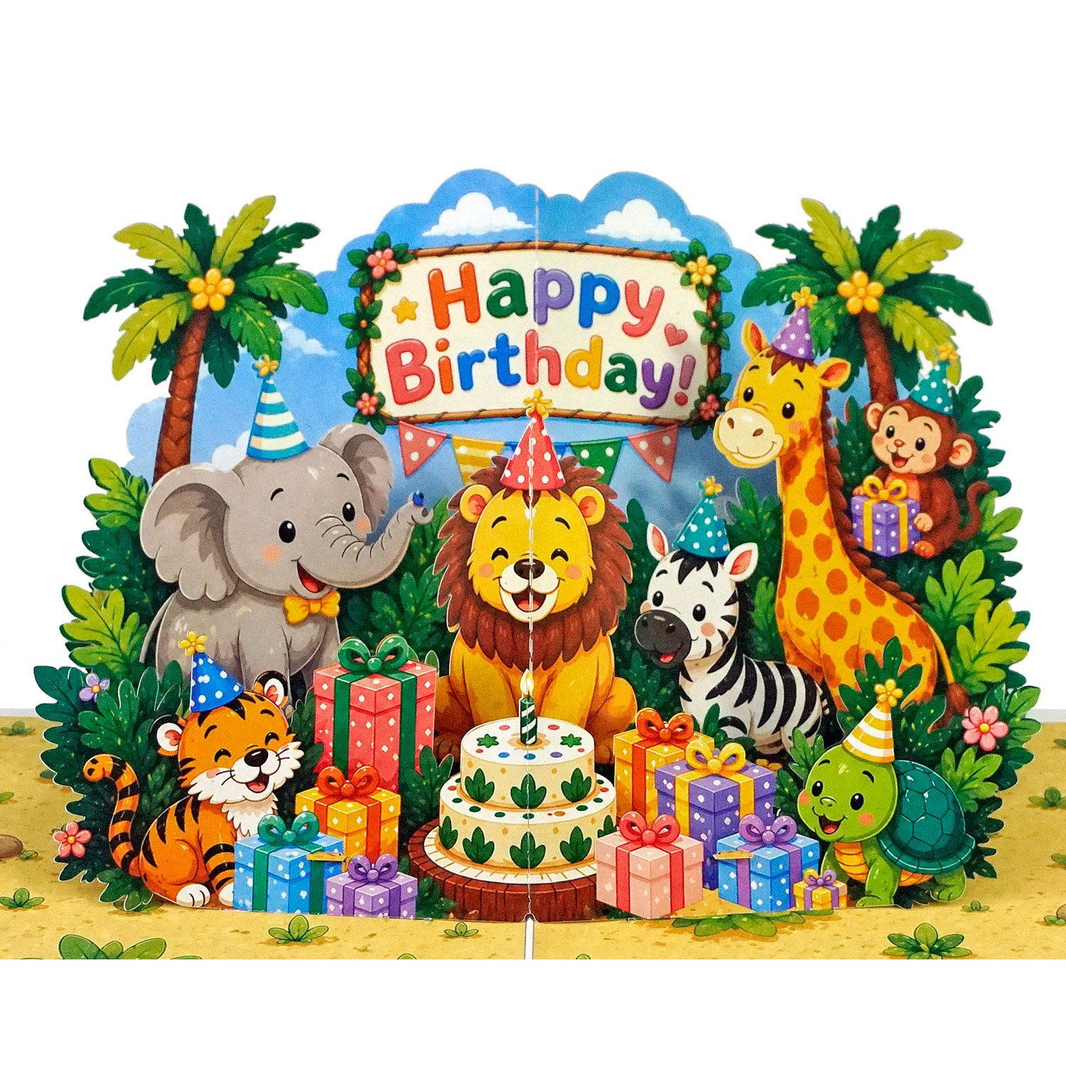 3d pop up birthday cards diy for adults 1