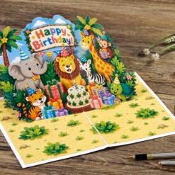 3d pop up birthday cards diy for adults 9