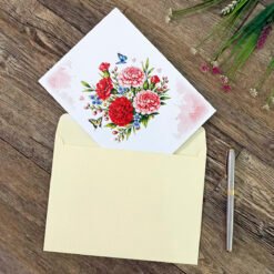 3D Flower Greeting cards Manufacture 8